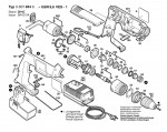 Bosch 0 601 934 656 Gsr 9,6 Ves-1 Cordless Screwdriver 9.6 V / Eu Spare Parts